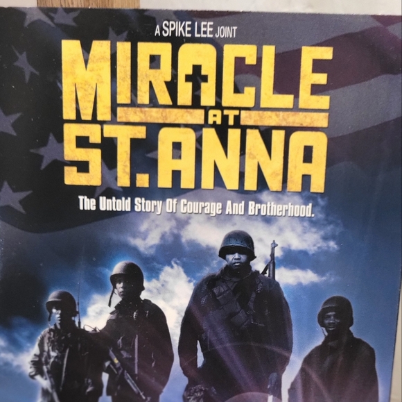 🌟3 for30🌟Miracle at St. Anna (DVD, 2009, bilingual) a film by Spike Lee SEALED - Picture 2 of 7